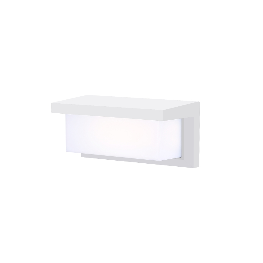Brilagi - LED RGBW димируема външна стенна лампа BRICKY 1xE27/9W/230V 2700-6500K IP54 бяла