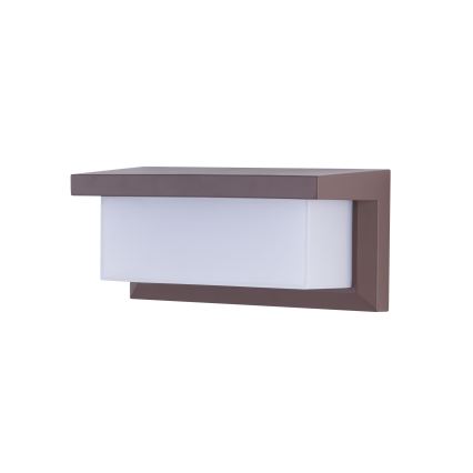 Brilagi - LED RGBW димируемо външно стенно осветително тяло BRICKY 1xE27/9W/230V 2700-6500K IP54 кафяво