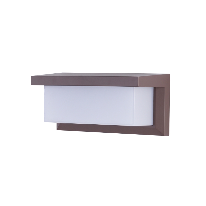 Brilagi - LED RGBW димируемо външно стенно осветително тяло BRICKY 1xE27/9W/230V 2700-6500K IP54 кафяво