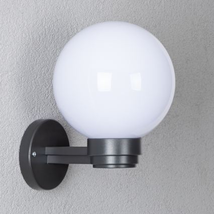 BRILAGI - LED RGBW димируемо външно стенно осветително тяло HARBOR 1xE27/12W/230V 2700-6500K IP33 антрацит/бяло