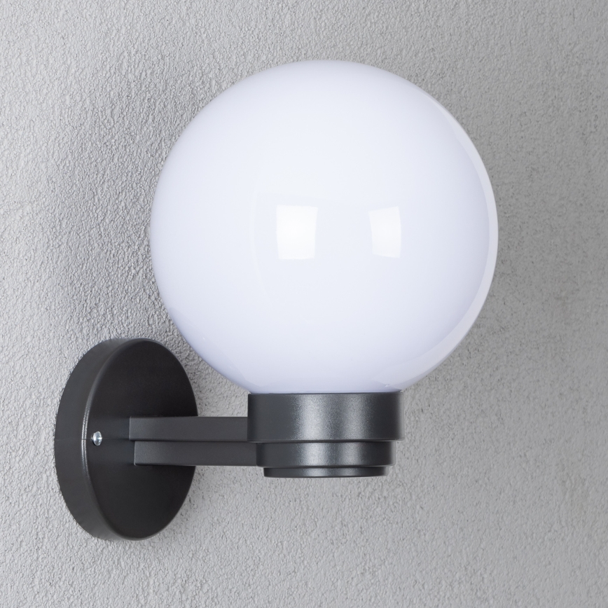 BRILAGI - LED RGBW димируемо външно стенно осветително тяло HARBOR 1xE27/12W/230V 2700-6500K IP33 антрацит/бяло