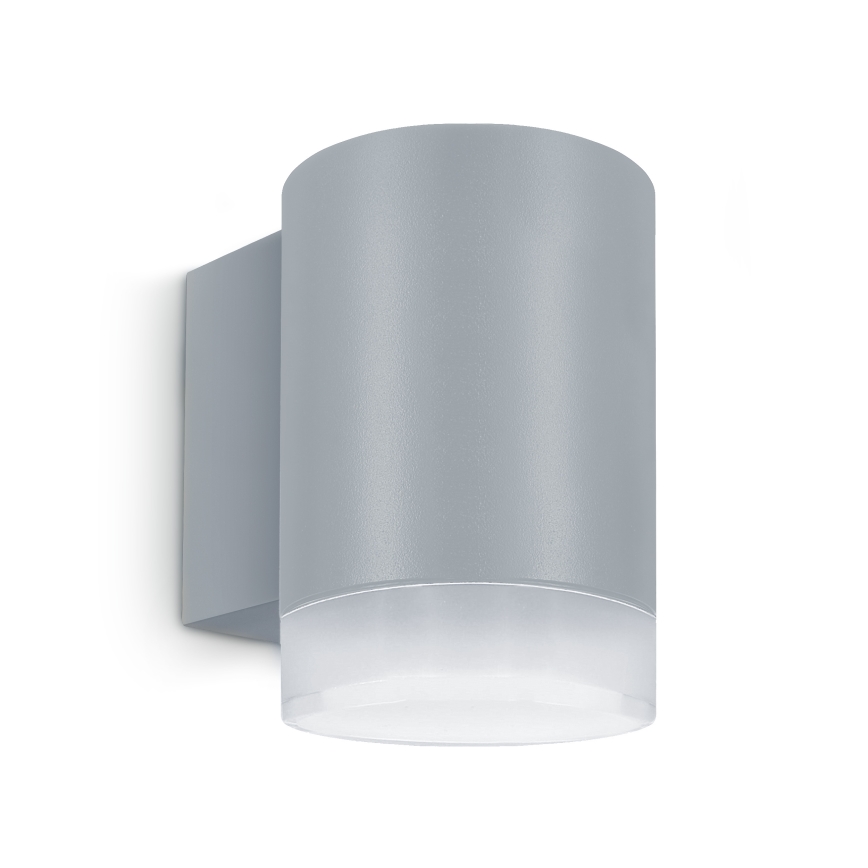 Brilagi - LED RGBW Димируемо външно стенно осветително тяло MATERA 1xGU10/4,8W/230V 3000K IP54 сиво + дистанционно управление