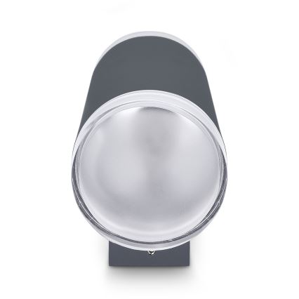 Brilagi - MATERA LED RGBW димируемо външно стенно осветително тяло 2xGU10/4,8W/230V 3000K IP54 антрацит + дистанционно управление