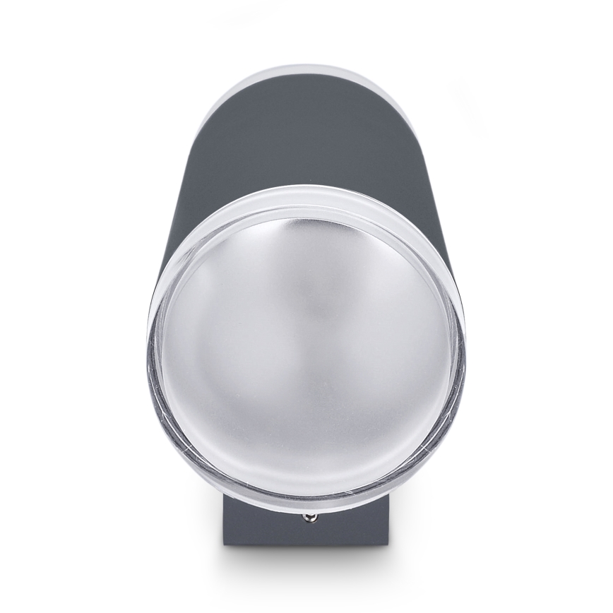 Brilagi - MATERA LED RGBW димируемо външно стенно осветително тяло 2xGU10/4,8W/230V 3000K IP54 антрацит + дистанционно управление