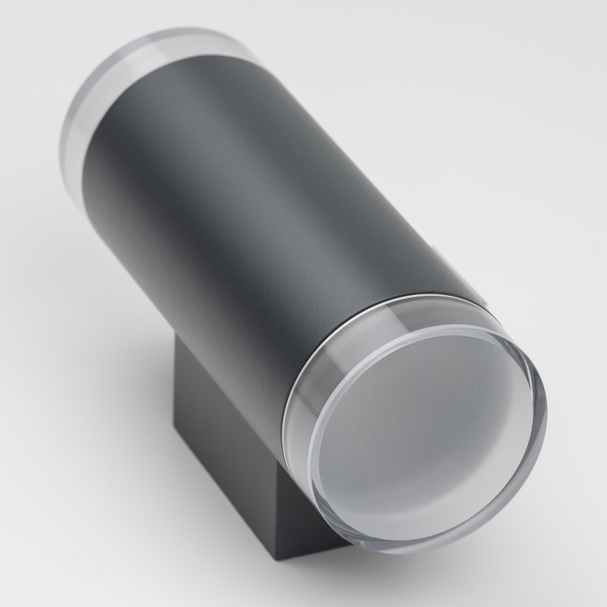 Brilagi - MATERA LED RGBW димируемо външно стенно осветително тяло 2xGU10/6W/230V 3000K IP54 антрацит + дистанционно управление