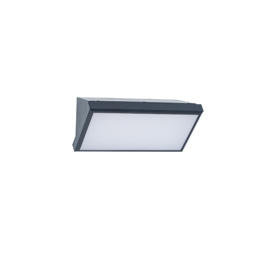 Brilagi - LED RGBW димируемо външно стенно осветително тяло TRIANGLE 1xE27/15W/230V 2700-6500K IP65 антрацит