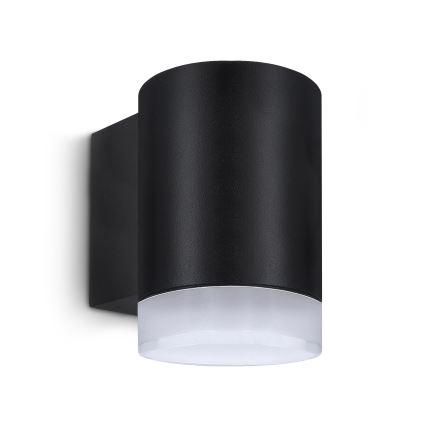 Brilagi - LED RGBW димируемо външно стенно осветително тяло MATERA 1xGU10/4,8W/230V 3000K IP54 черно + дистанционно управление