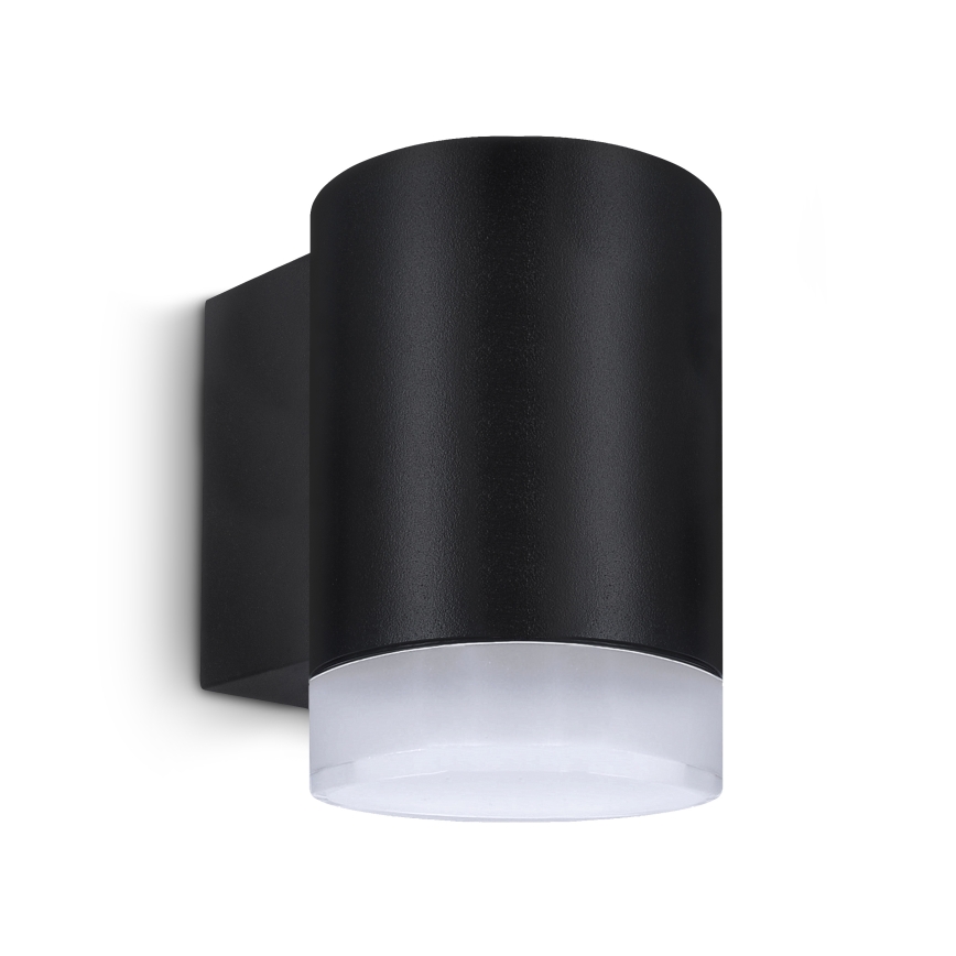 Brilagi - LED RGBW димируемо външно стенно осветително тяло MATERA 1xGU10/4,8W/230V 3000K IP54 черно + дистанционно управление