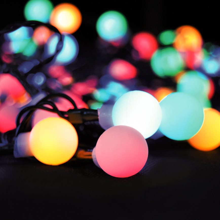 Brilagi - LED RGBW Коледни екстериорни лампички 100xLED/8 функции 15м IP44 + дистанционно