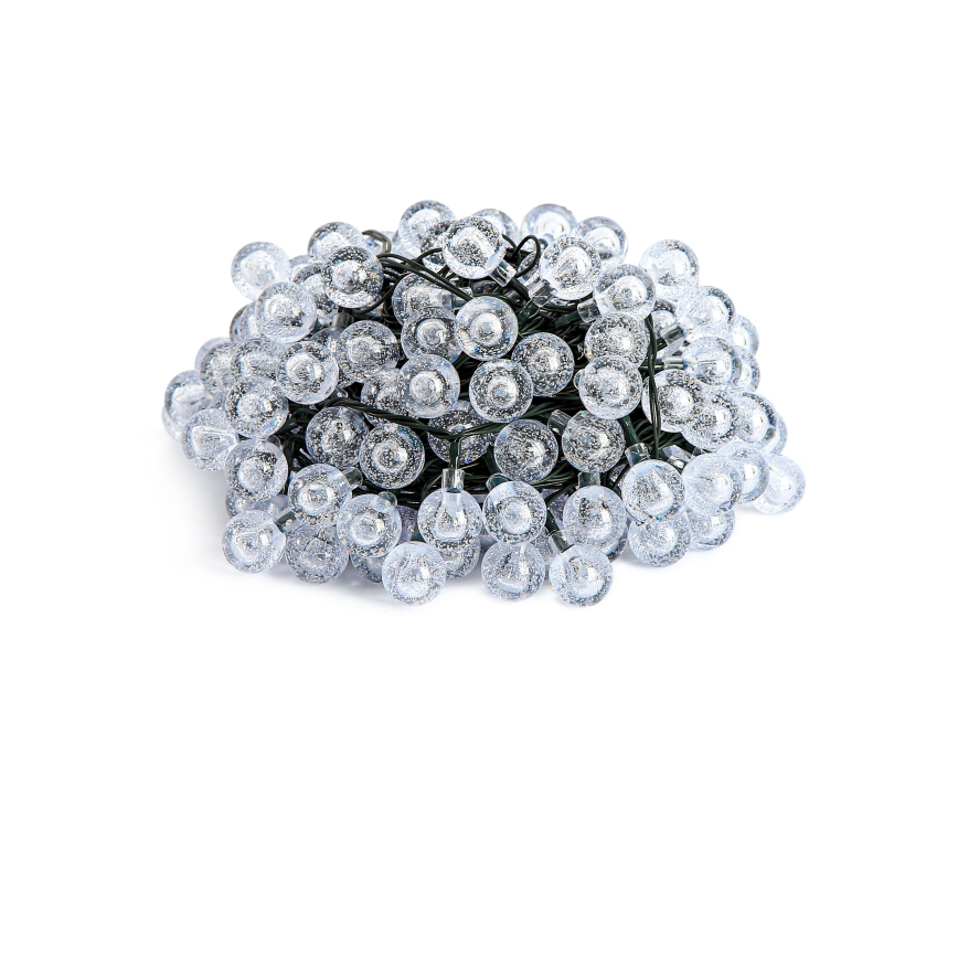 Brilagi - LED Solar декоративни лампички BUBBLE 200xLED/8 функции 20 м IP65 топло бял