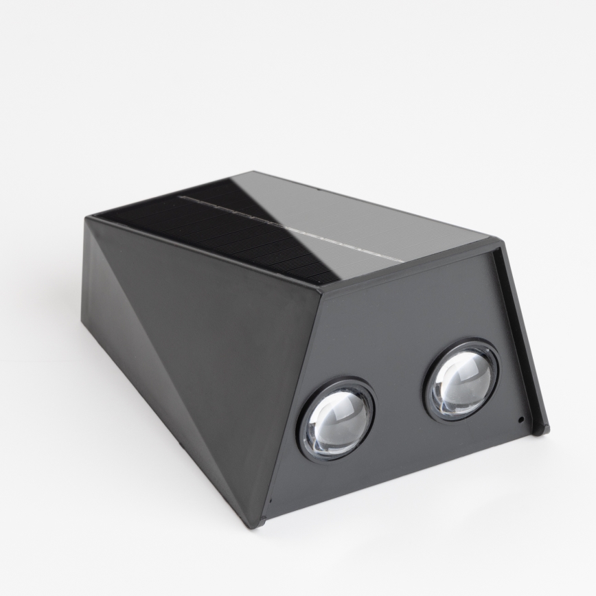 Brilagi - LED Соларен аплик PYRAMID LED/2W/3,2V 1300 mAh IP54