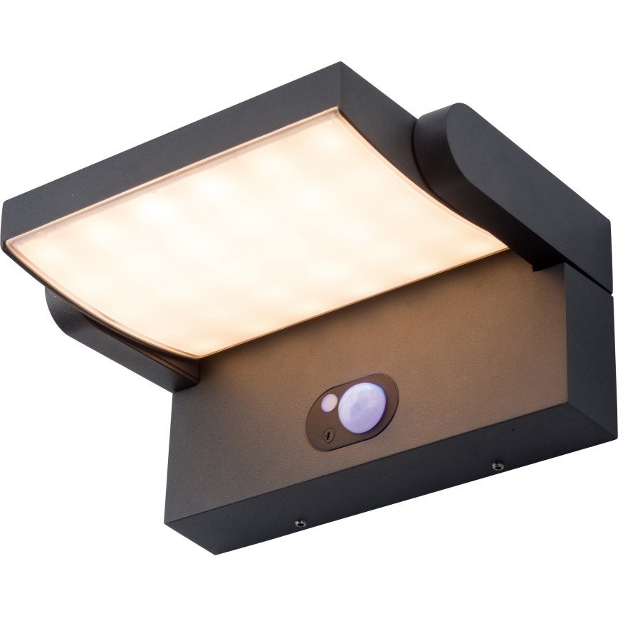 Brilagi - LED Соларен аплик със сензор ANKLE LED/3,5W/3,7V 2200 mAh IP54