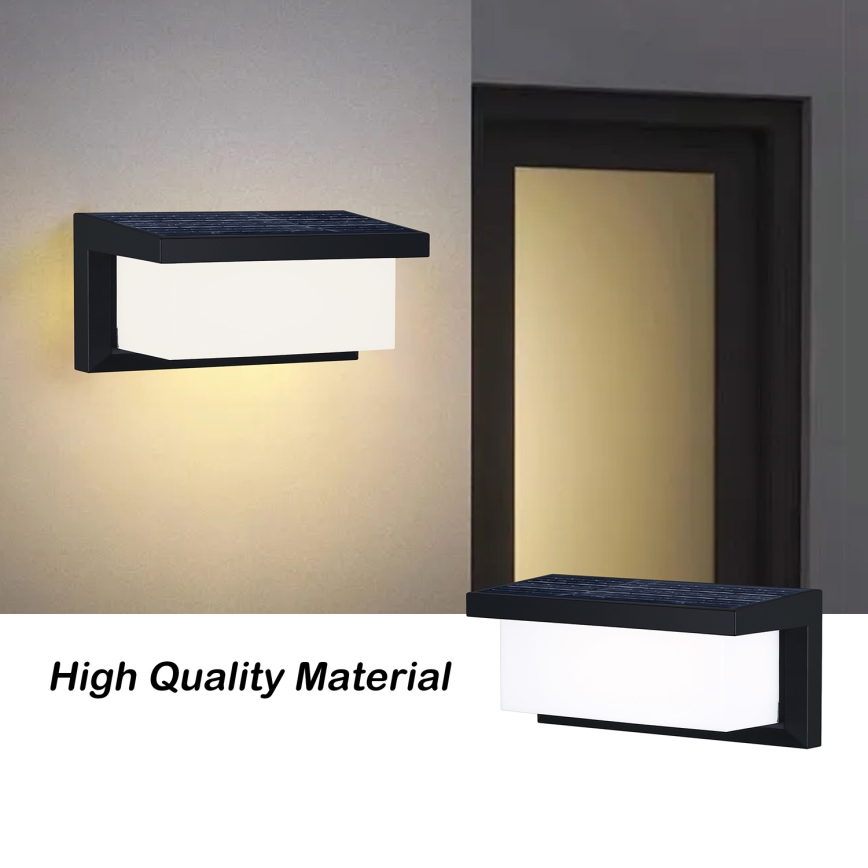 Brilagi - LED Соларен аплик със сензор BRICKY LED/5W/6V IP65