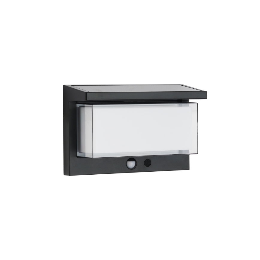 Brilagi - LED Соларен аплик със сензор СЛЪНЦЕ LUME LED/10W/3,7V 4000 mAh IP44