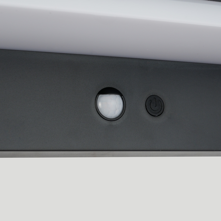 Brilagi - LED Соларен аплик със сензор СЛЪНЦЕ SENSE LED/10W/3,7V 4000 mAh IP44
