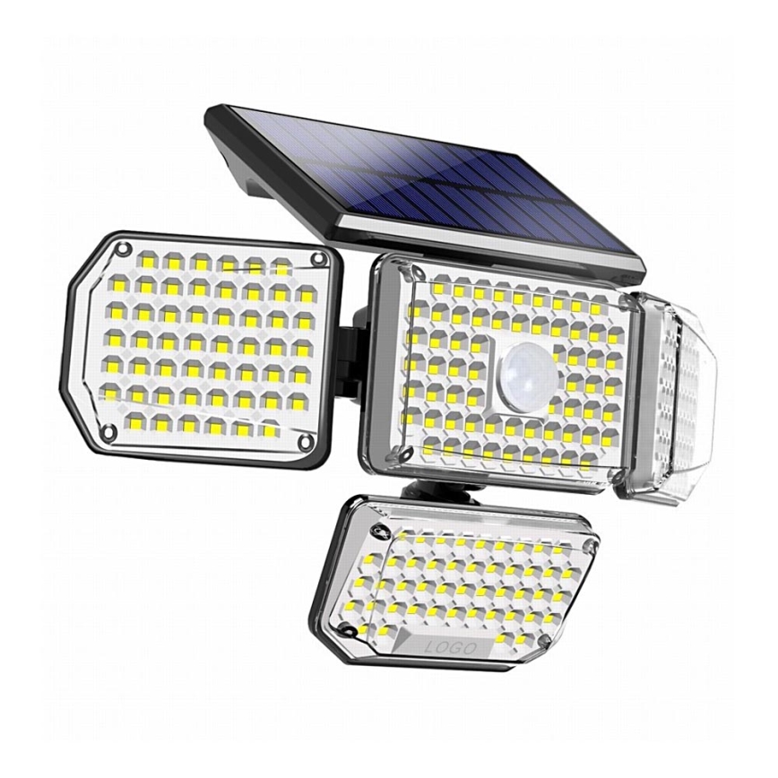 Brilagi - LED Соларен аплик със сензор WALLIE LED/5W/5,5V 2400 mAh IP65