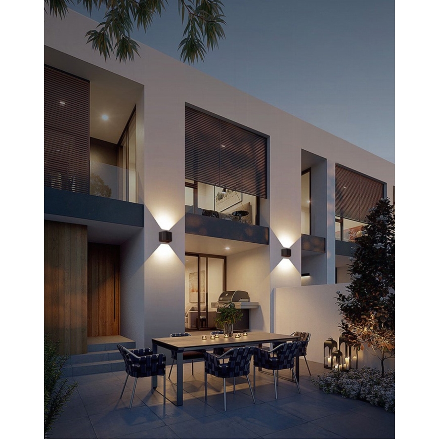 Brilagi - LED соларен стенен осветител SOLAR CUBE LED/2W/3,2V 1300 mAh IP54