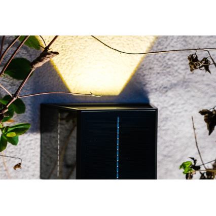 Brilagi - LED соларен стенен осветител SOLAR CUBE LED/2W/3,2V 1300 mAh IP54