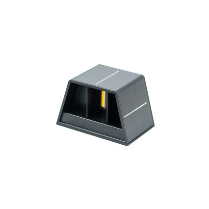 Brilagi - LED соларен стенен осветител SOLAR CUBE LED/2W/3,2V 1300 mAh IP54