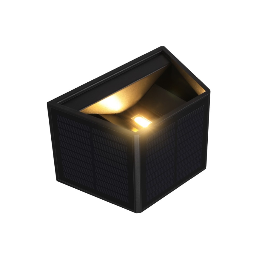 Brilagi - LED соларен стенен осветител SOLAR CUBE LED/2W/3,2V 1300 mAh IP54