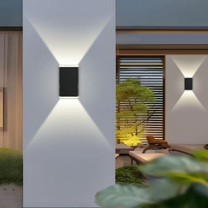 Brilagi - LED соларен стенен осветител SUN GUARD LED/2W/3,7V 2000 mAh IP45
