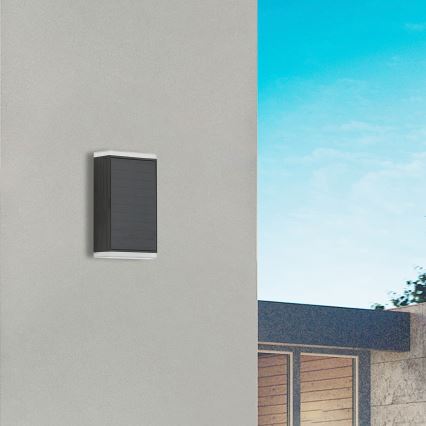 Brilagi - LED соларен стенен осветител SUN GUARD LED/2W/3,7V 2000 mAh IP45
