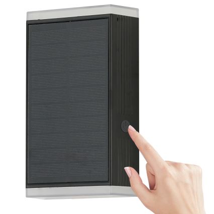 Brilagi - LED соларен стенен осветител SUN GUARD LED/2W/3,7V 2000 mAh IP45