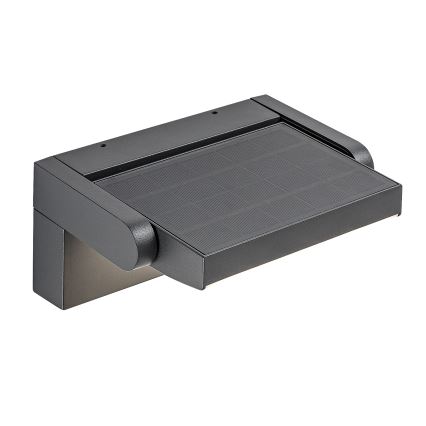 Brilagi - LED соларен стенен фенер с датчик за движение и здрач ANKLE LED/10W/3,7V 3000 mAh 4000K IP65 антрацит