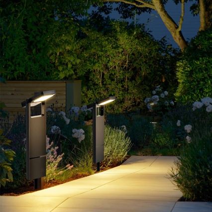 Brilagi - LED соларна лампа SUN SPIKE LED/4W/3,7V 2200 mAh IP44