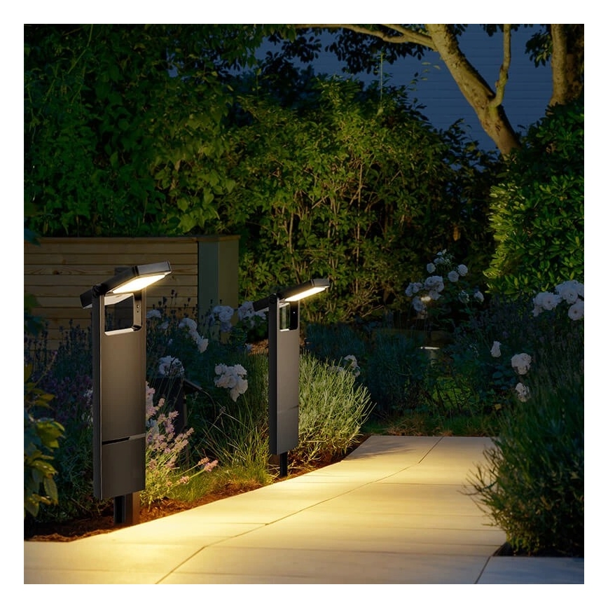 Brilagi - LED соларна лампа SUN SPIKE LED/4W/3,7V 2200 mAh IP44
