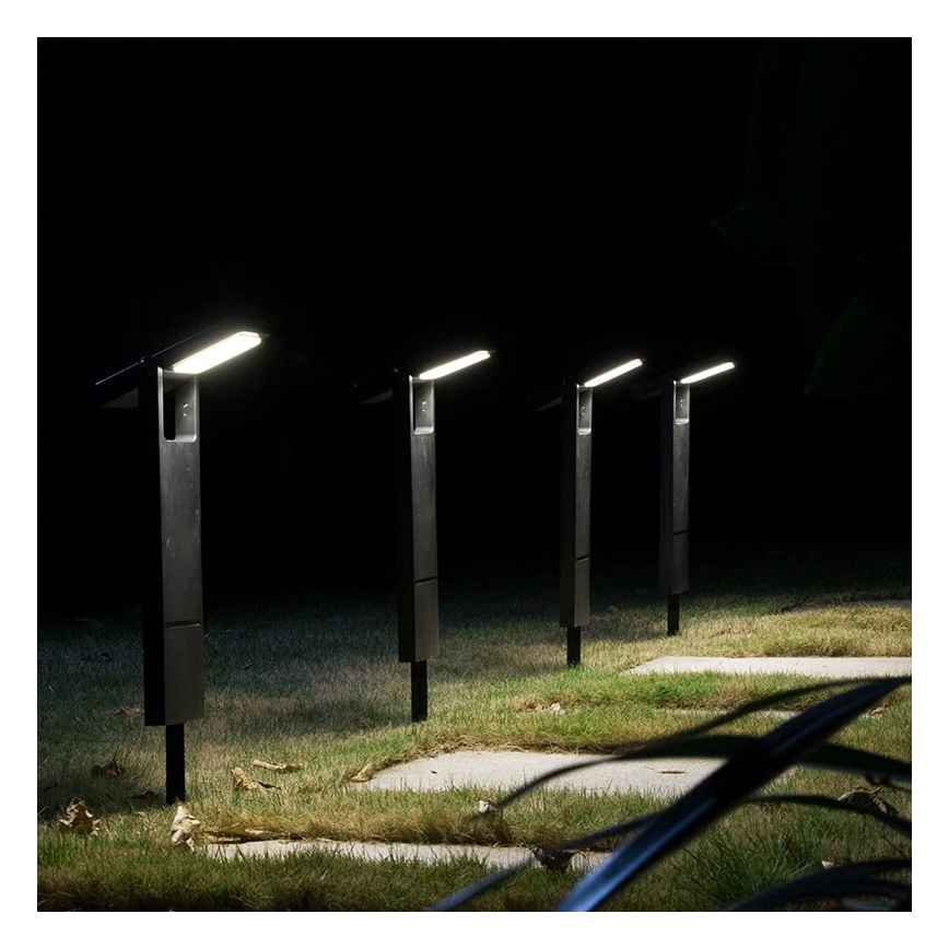 Brilagi - LED соларна лампа SUN SPIKE LED/4W/3,7V 2200 mAh IP44