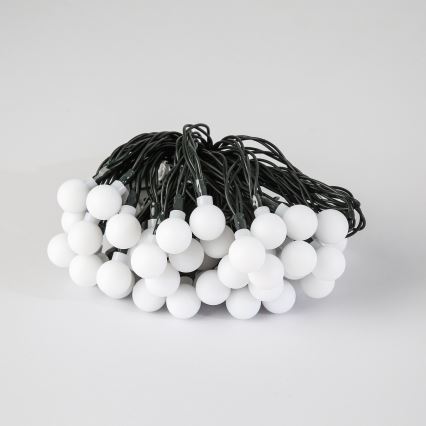 Brilagi - LED Соларни декоративни лампички BUBBLE 50xLED/8 функции 7m IP65 топло бяло 600 mAh