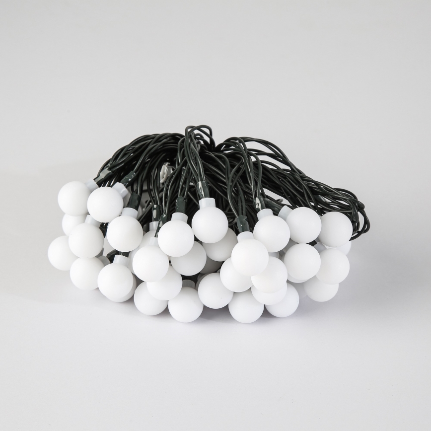 Brilagi - LED Соларни декоративни лампички BUBBLE 50xLED/8 функции 7m IP65 топло бяло 600 mAh