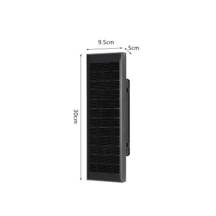 Brilagi - LED Димируемо соларно стенно осветително тяло SUN LED/2,5W/230V 30 cm 2000 mAh IP44