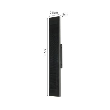 Brilagi - LED димируемо соларно стенено осветително тяло SUN LED/4W/3,7V 60 cm 4000 mAh IP44