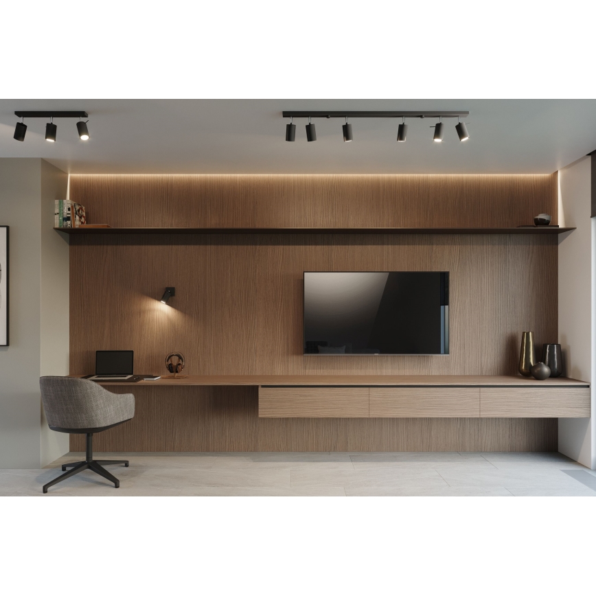 Brilagi -  LED Спот ASMUS 3xGU10/7W/230V черен