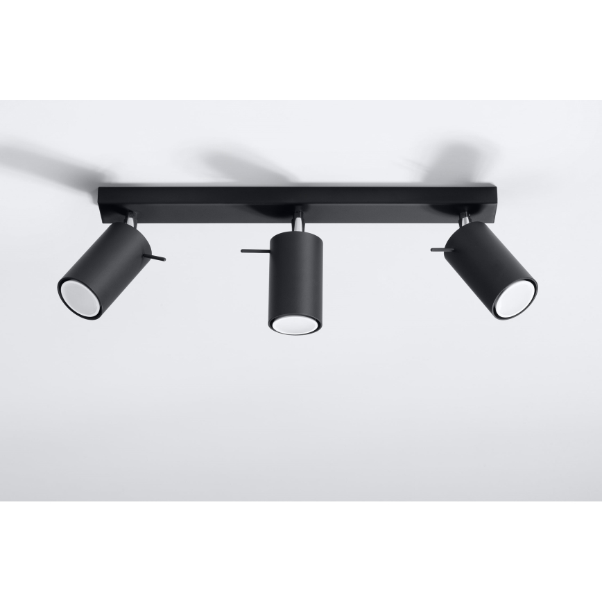 Brilagi -  LED Спот ASMUS 3xGU10/7W/230V черен