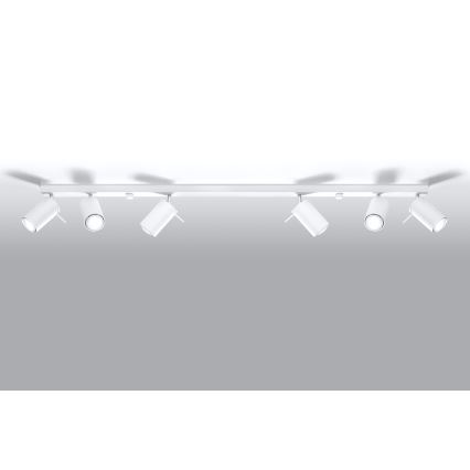 Brilagi -  LED Спот ASMUS 6xGU10/7W/230V бял