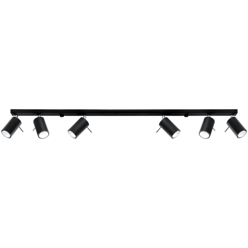 Brilagi -  LED Спот ASMUS 6xGU10/7W/230V черен