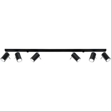 Brilagi -  LED Спот ASMUS 6xGU10/7W/230V черен