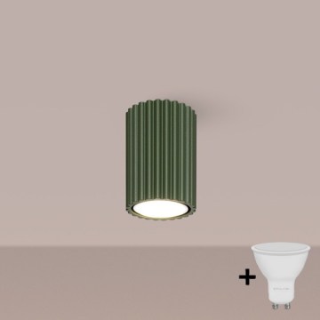 Brilagi - LED спот CRESTO 1xGU10/10W/230V 10 cm зелен