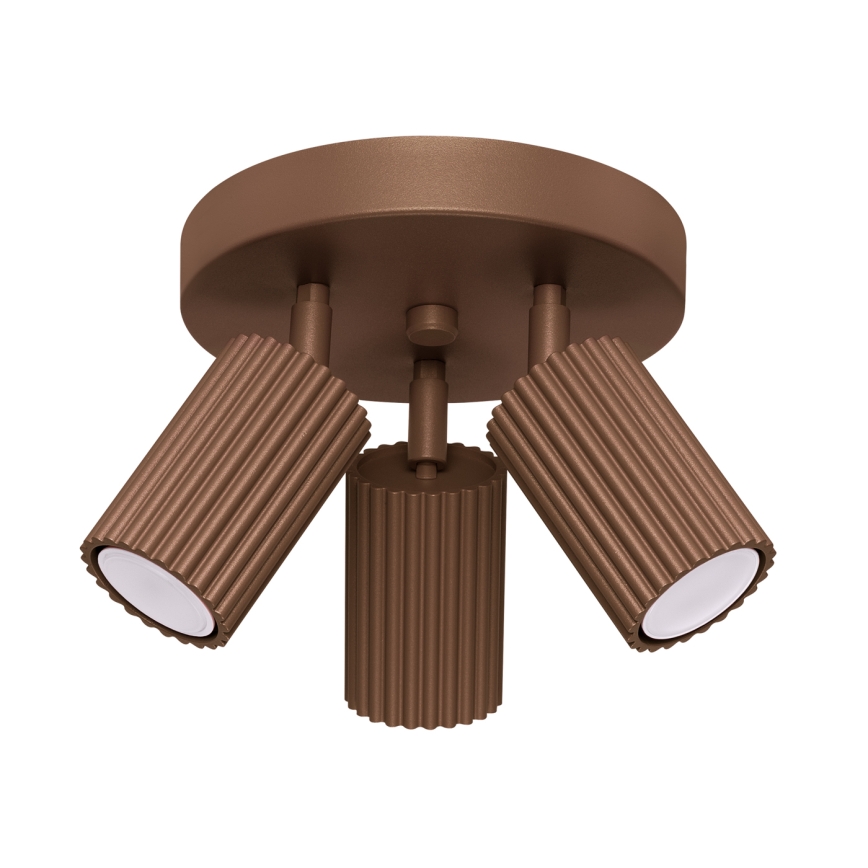 Brilagi - LED спот CRESTO 3xGU10/10W/230V кафяво