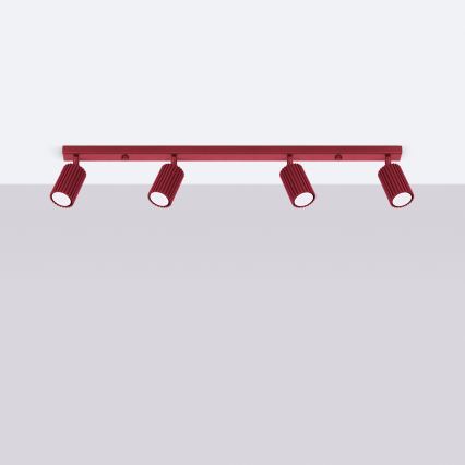 Brilagi - LED спот CRESTO 4xGU10/10W/230V бордо