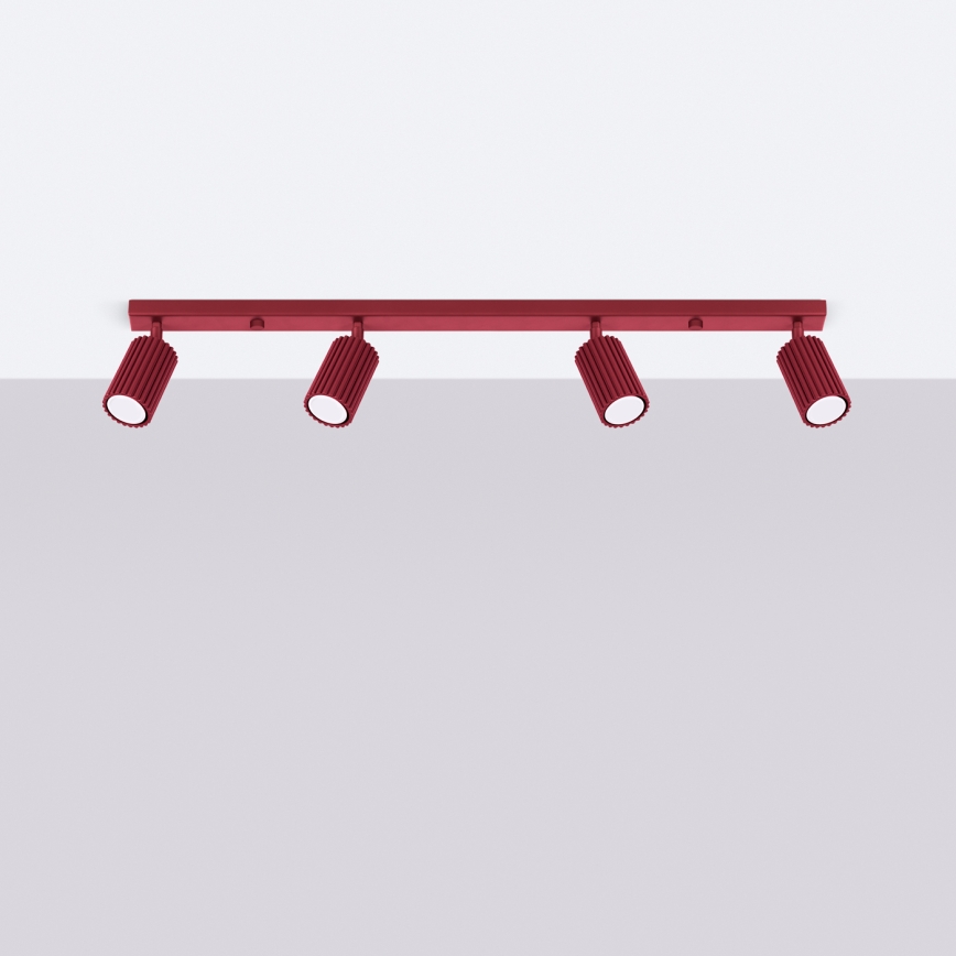 Brilagi - LED спот CRESTO 4xGU10/10W/230V бордо