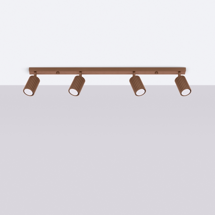 Brilagi - LED спот CRESTO 4xGU10/10W/230V кафяво