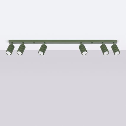 Brilagi - LED спот CRESTO 6xGU10/10W/230V зелен