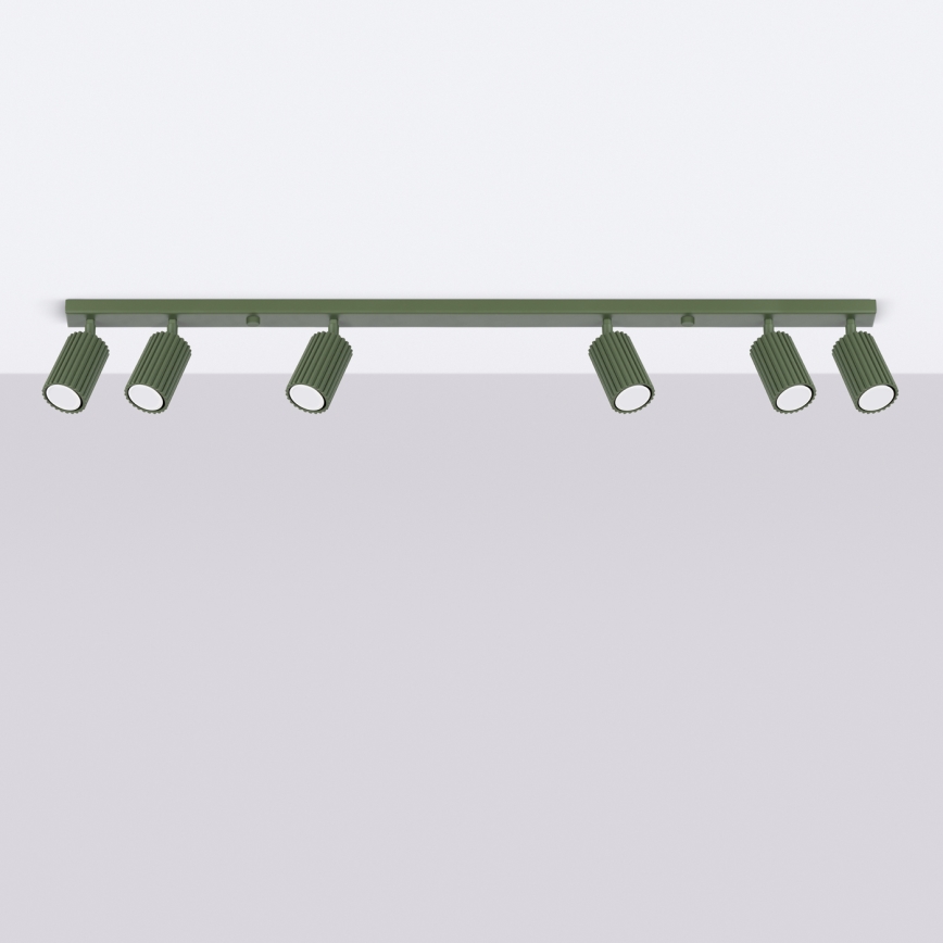 Brilagi - LED спот CRESTO 6xGU10/10W/230V зелен