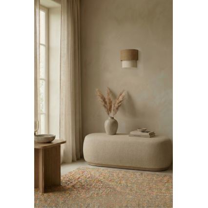 Brilagi - LED стенен аплик BOHO ECO 1xE27/10W/230V бежово/кремаво