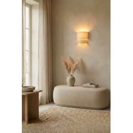 Brilagi - LED стенен аплик BOHO ECO 1xE27/10W/230V кремав