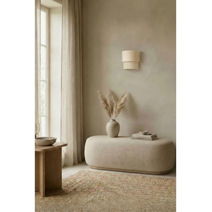 Brilagi - LED стенен аплик BOHO ECO 1xE27/10W/230V кремав